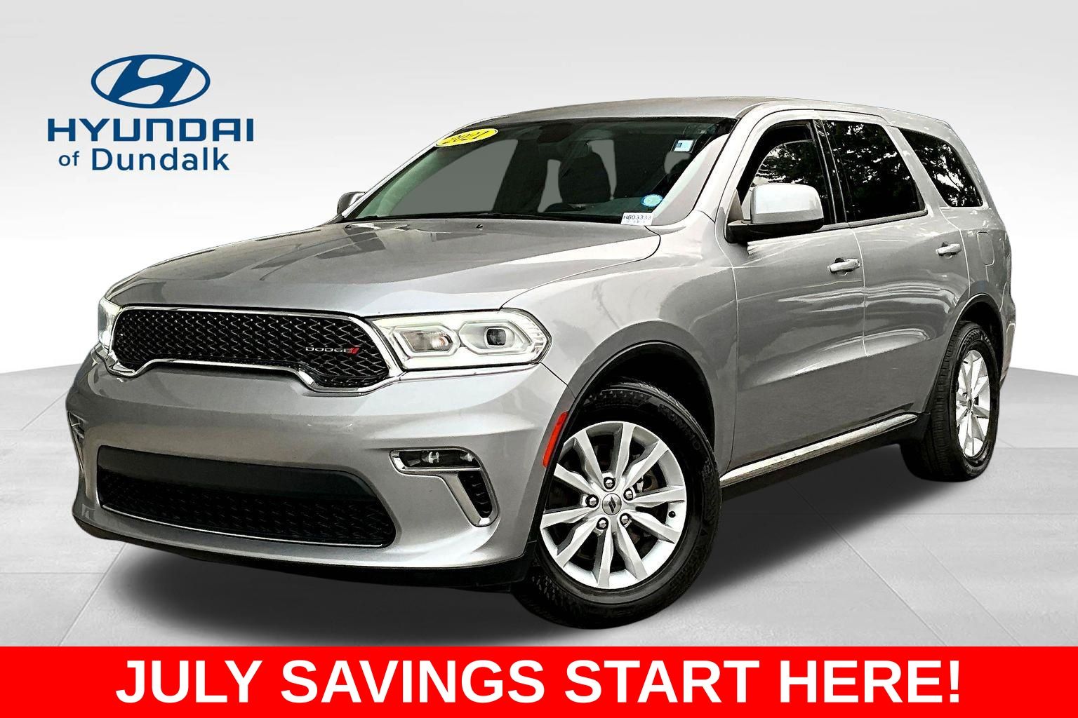 Billet Metallic Clearcoat 2021 Dodge Durango SUV / Crossover Rear-Wheel Drive 8-Speed Automatic