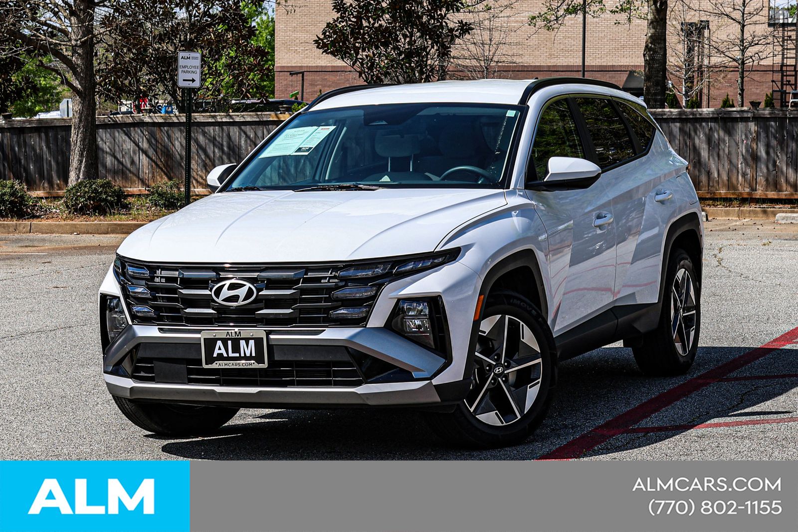 White Pearl 2025 Hyundai Tucson SEL AWD SUV / Crossover All-Wheel Drive 8-Speed Automatic