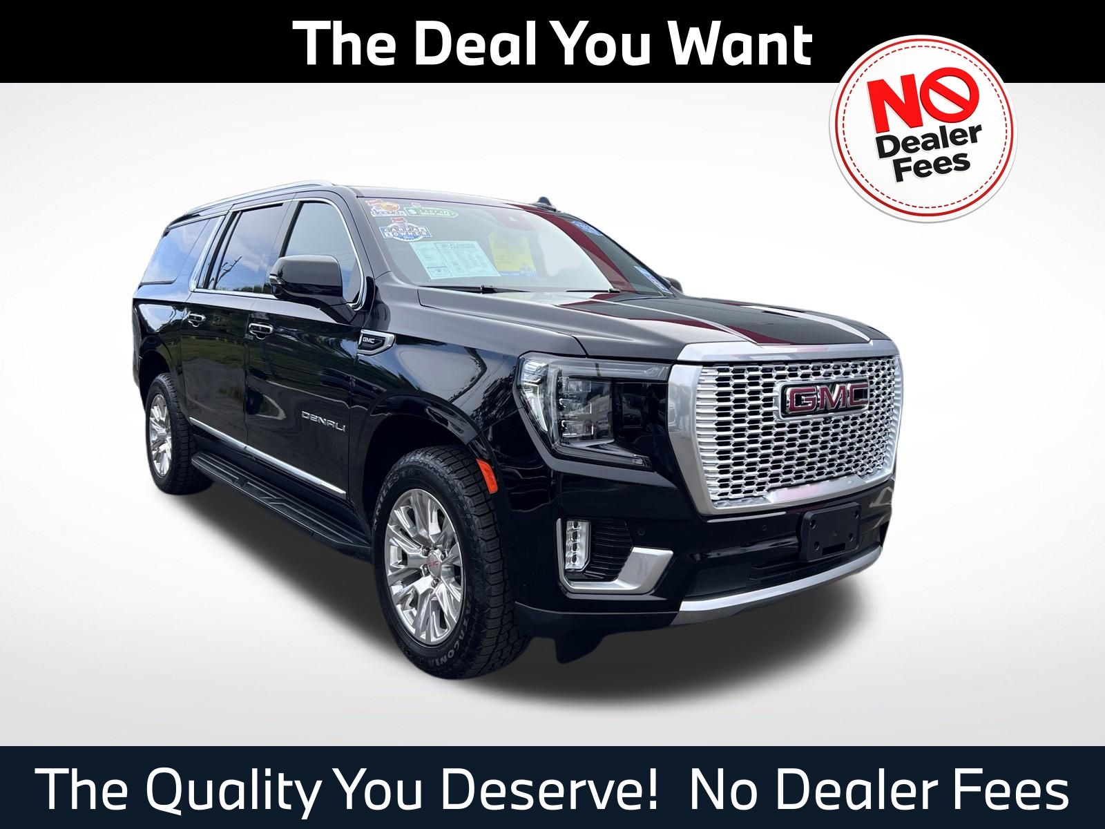 Onyx Black 2024 GMC Yukon XL SUV / Crossover Four-Wheel Drive