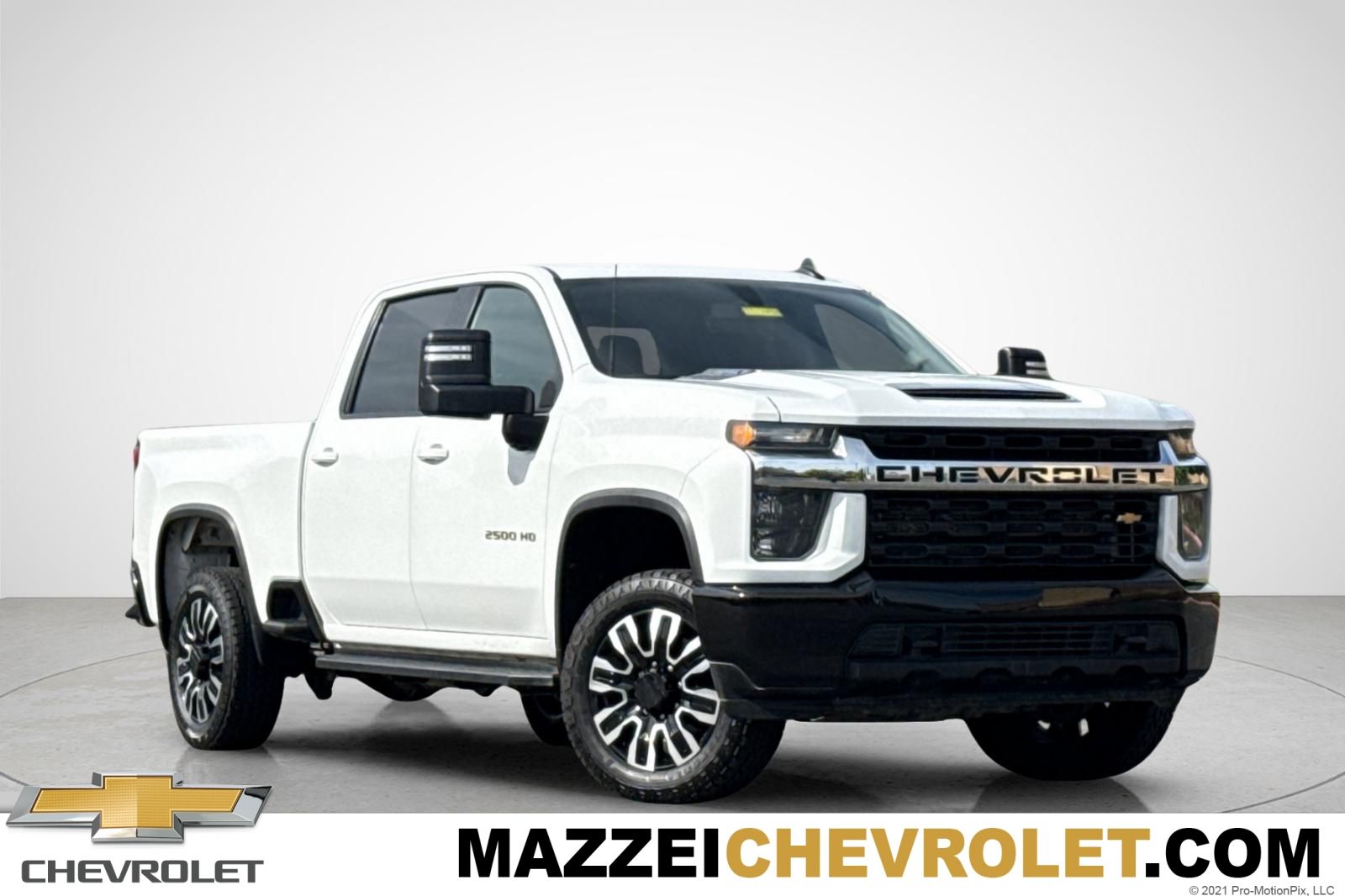 Summit White 2021 Chevrolet Silverado 2500HD Pickup Truck Four-Wheel Drive Automatic