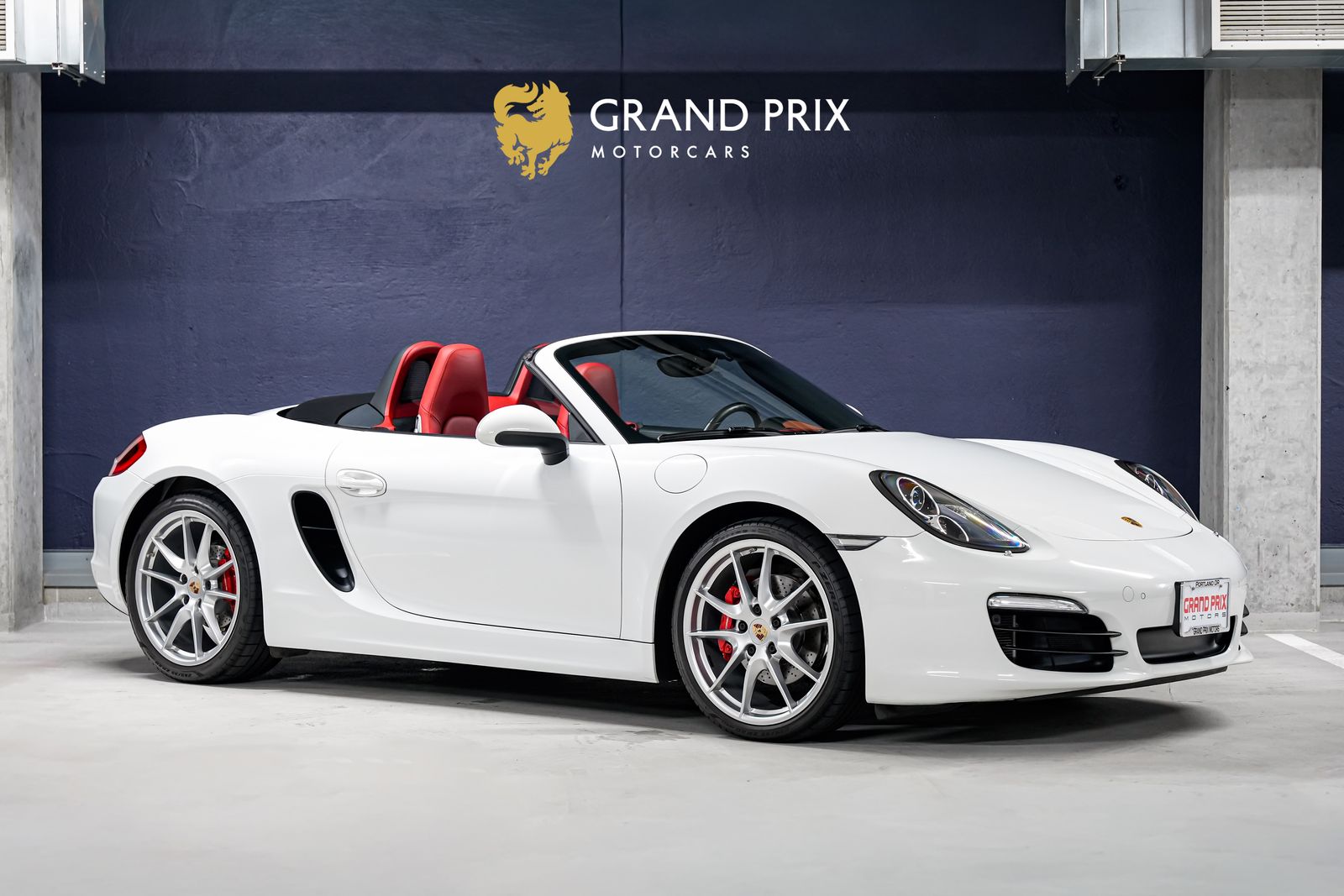 White 2013 Porsche Boxster Convertible Rear-Wheel Drive 7-Speed Automatic