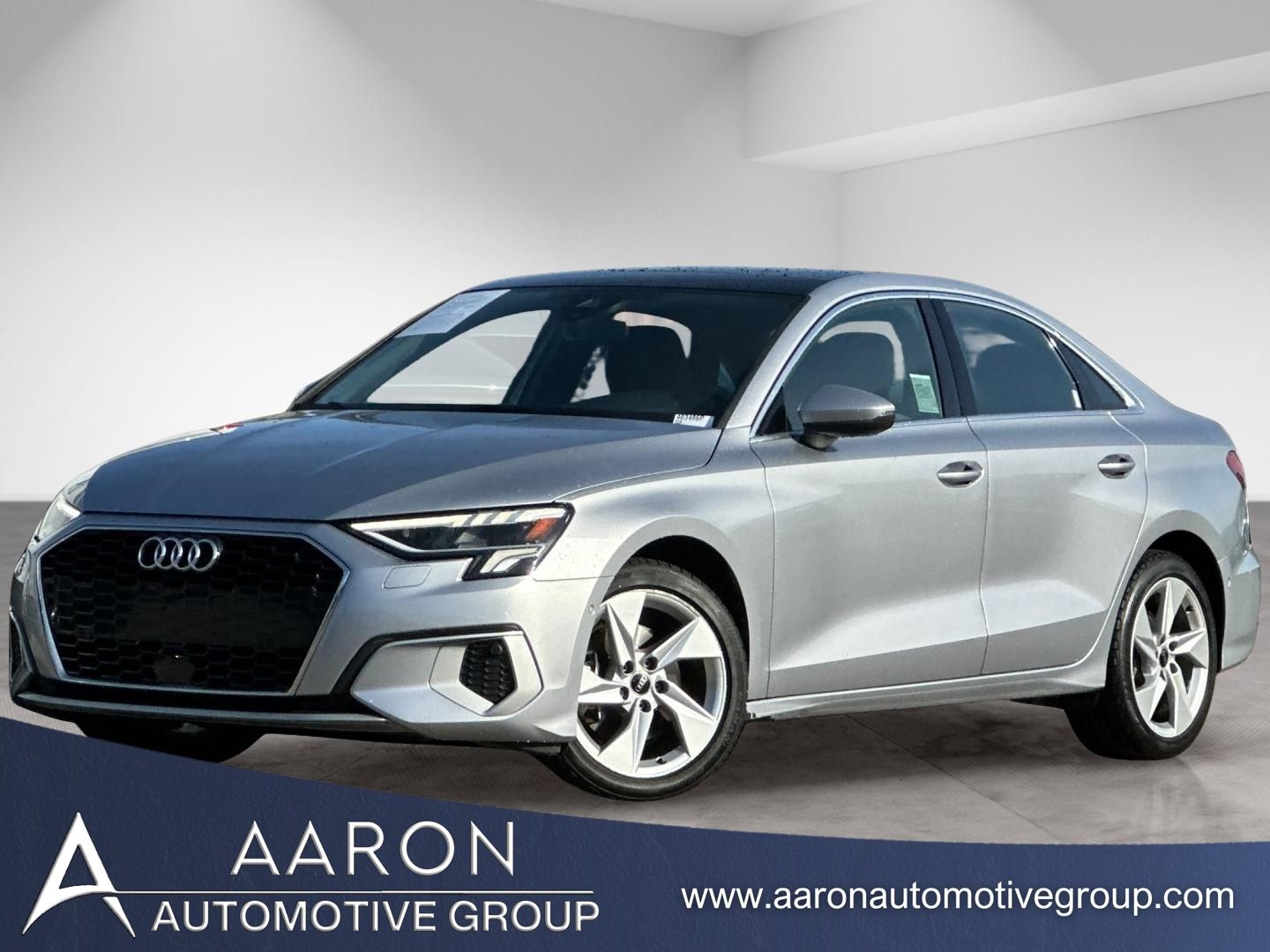 White 2024 Audi A3 40 TFSI Premium FWD Sedan Front-Wheel Drive 7-Speed Automatic