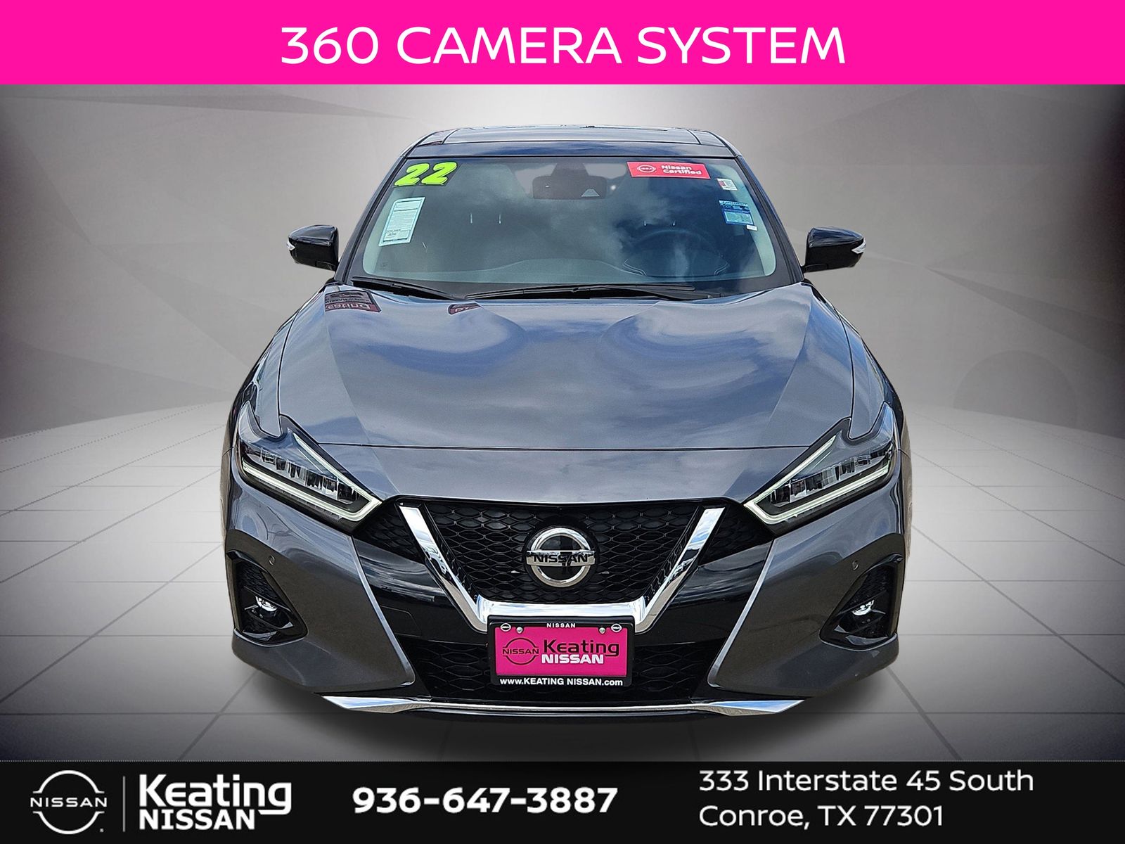 2022 Nissan Maxima Platinum Gray at Bayway Chrysler Dodge Jeep Ram