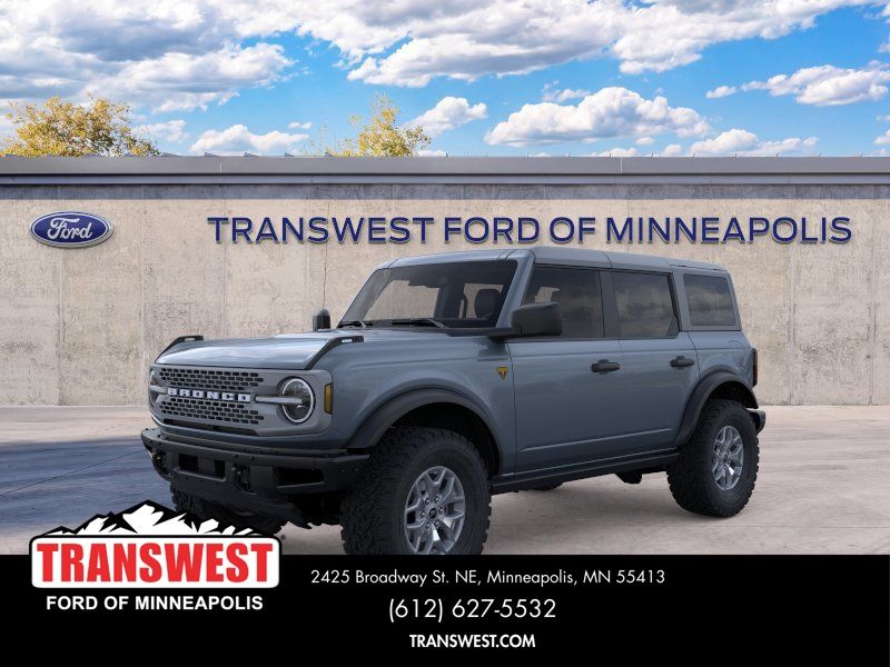 Blue (Azure Gray Metallic) 2025 Ford Bronco SUV / Crossover Four-Wheel Drive Automatic