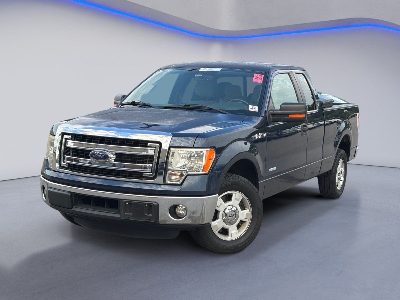 Blue 2014 Ford F-150 Pickup Truck 4X2 6-Speed Automatic