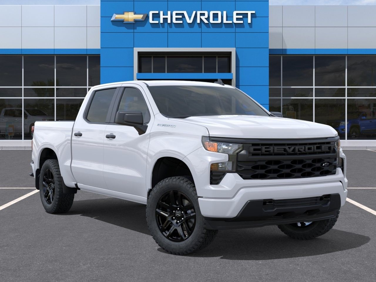 New 2026 White Chevrolet Custom image 2