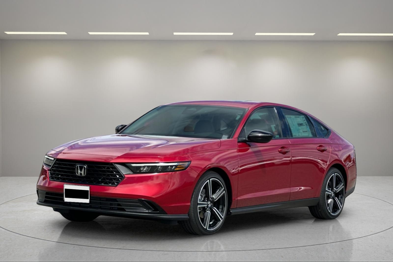 Radiant Red 2026 Honda Accord Sedan Front-Wheel Drive Continuously Variable Transmission