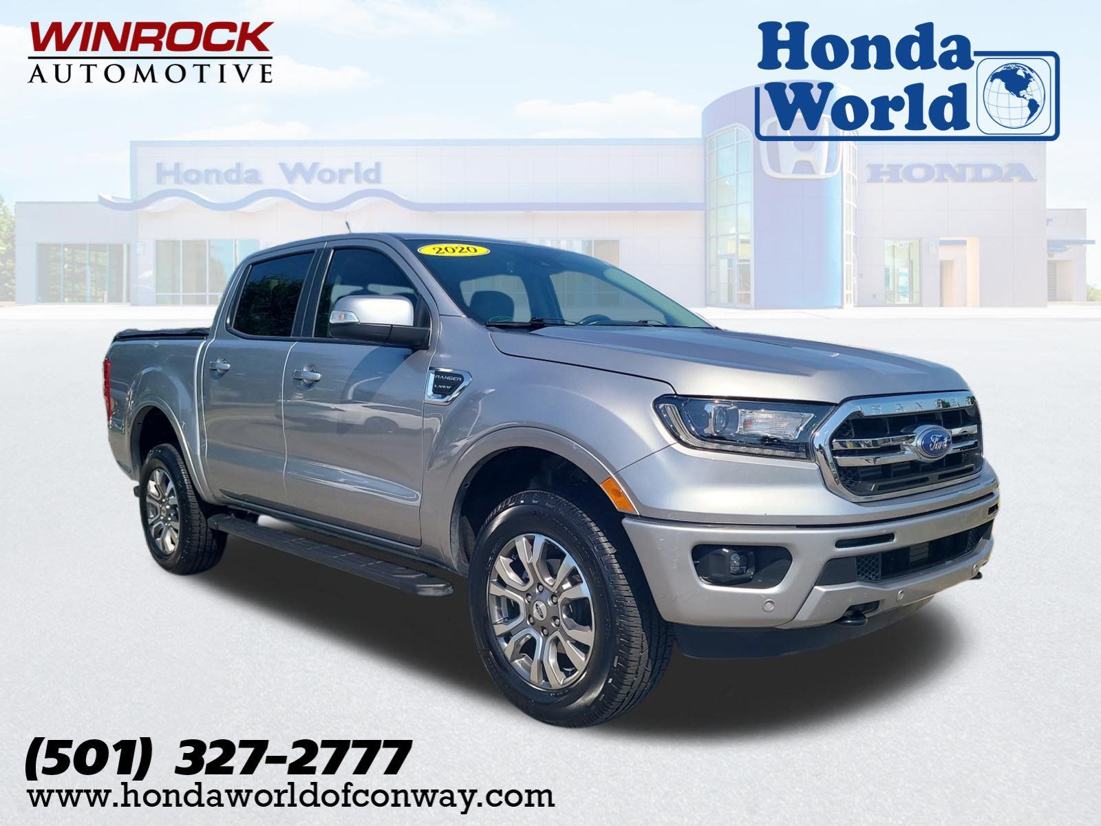 Silver Metallic 2020 Ford Ranger Pickup Truck 4X2 Automatic