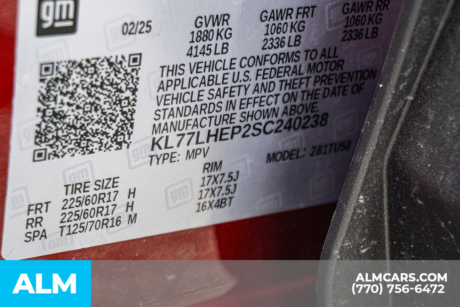 Used 2025 Red Chevrolet LT image 62