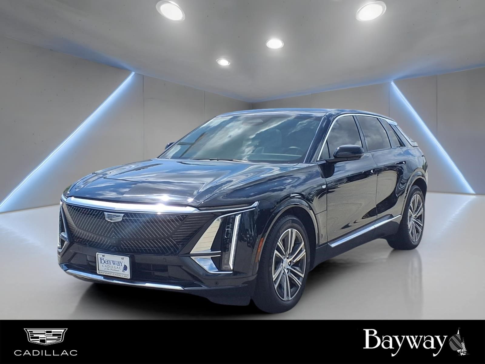 Stellar Black Metallic 2024 Cadillac LYRIQ SUV / Crossover Rear-Wheel Drive 1-Speed Automatic