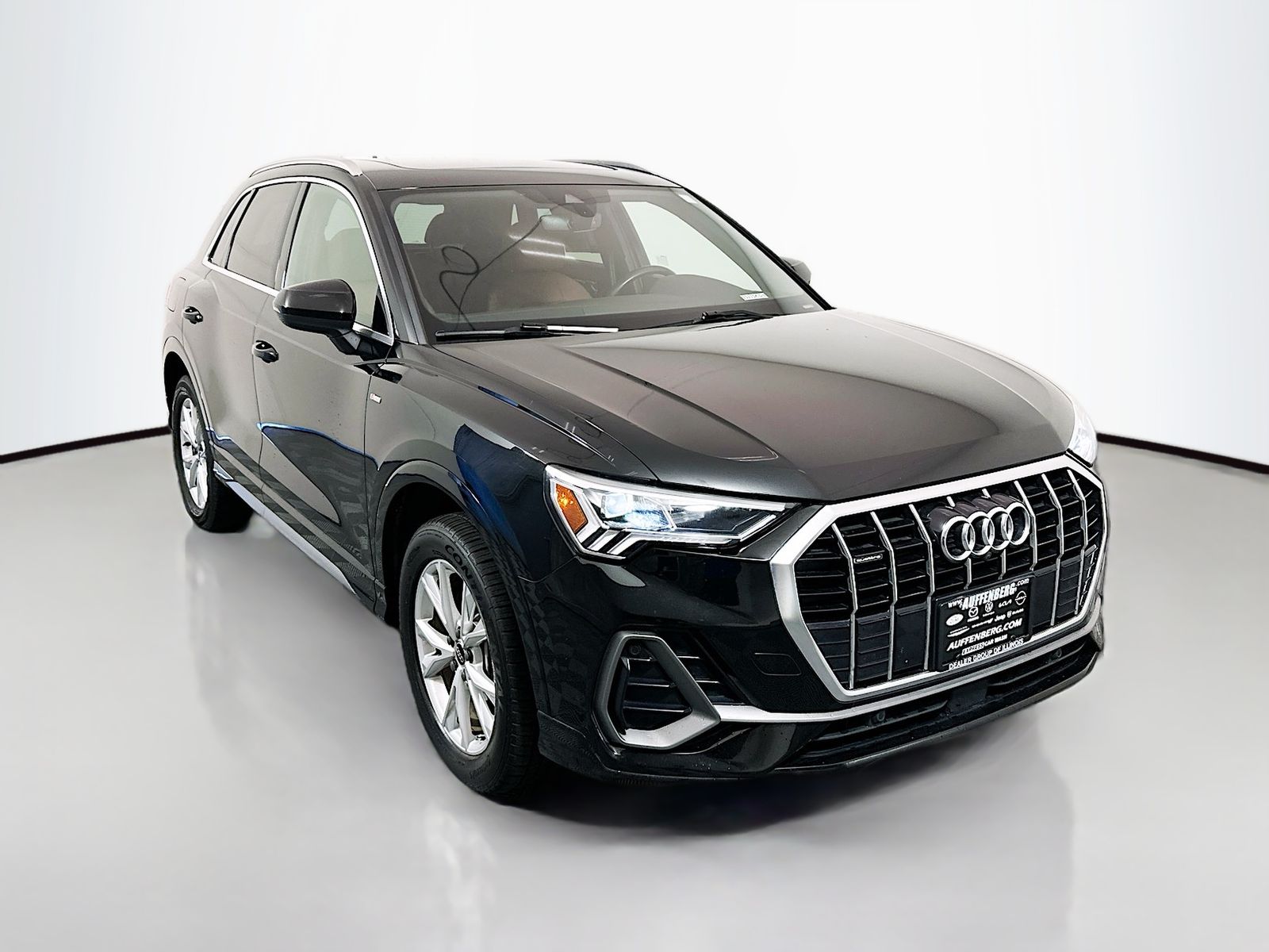 Mythos Black Metallic 2022 Audi Q3 SUV / Crossover All-Wheel Drive 8-Speed Automatic