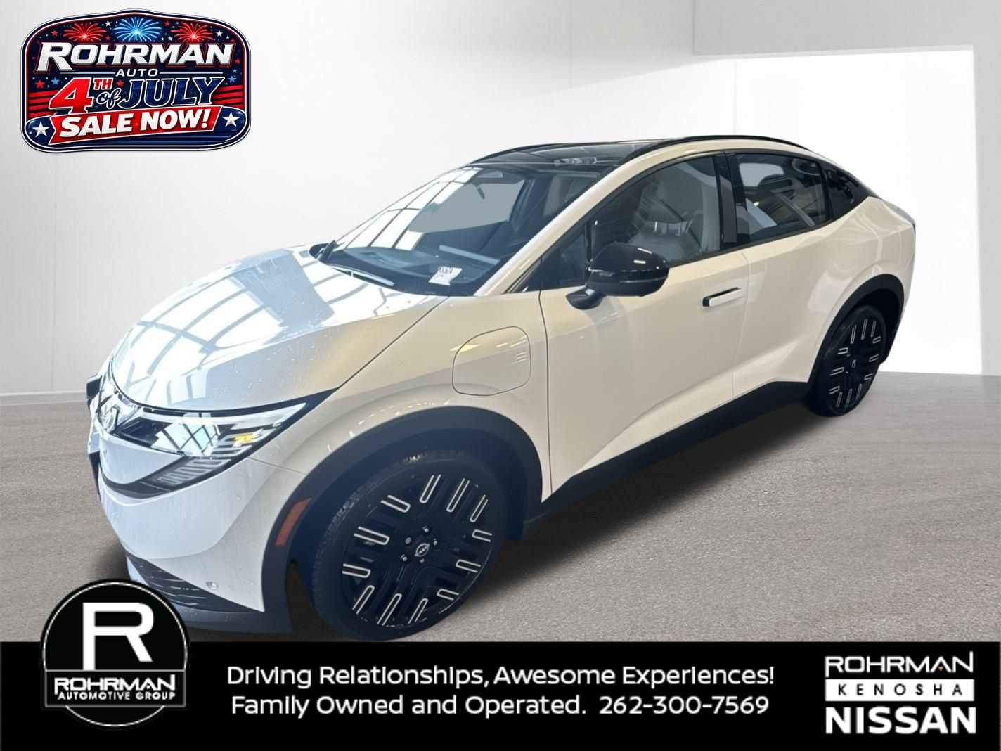 Everest White Pearl Tricoat 2026 Nissan LEAF SUV / Crossover Front-Wheel Drive Automatic