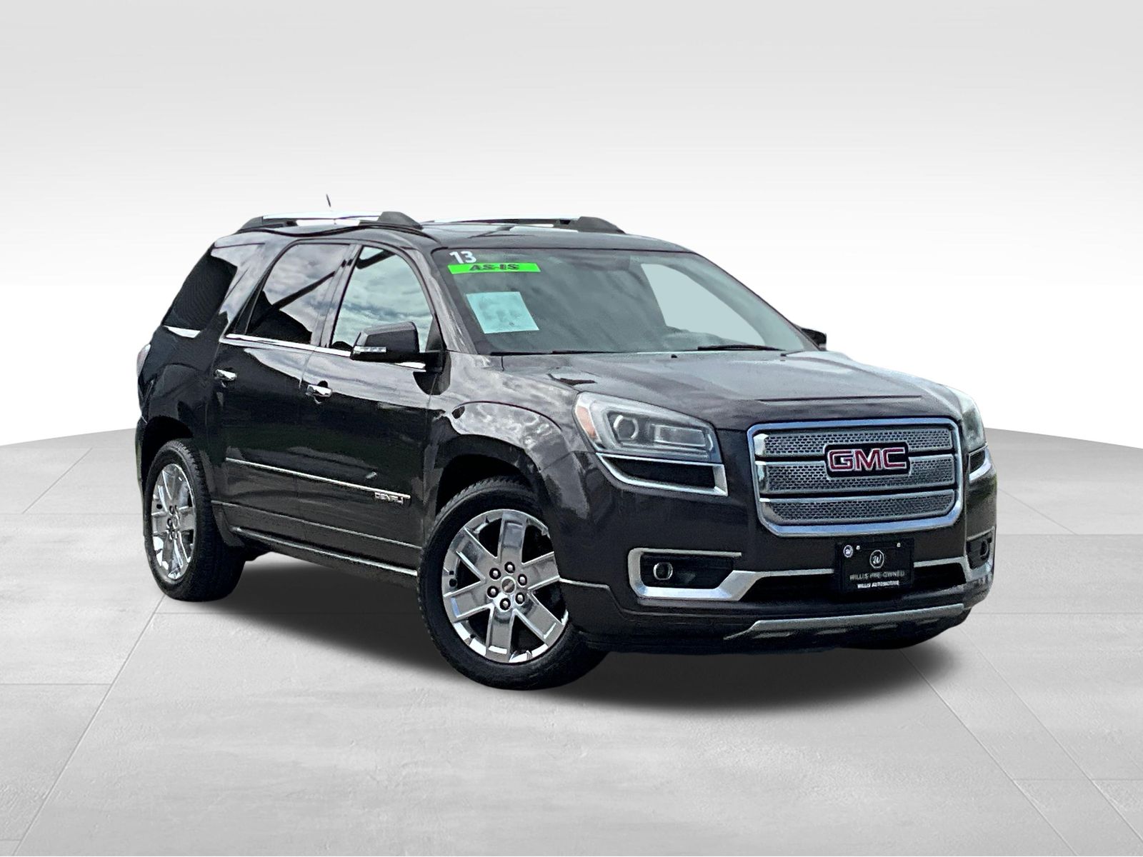 Gray (Iridium Metallic) 2013 GMC Acadia SUV / Crossover All-Wheel Drive 6-Speed Automatic