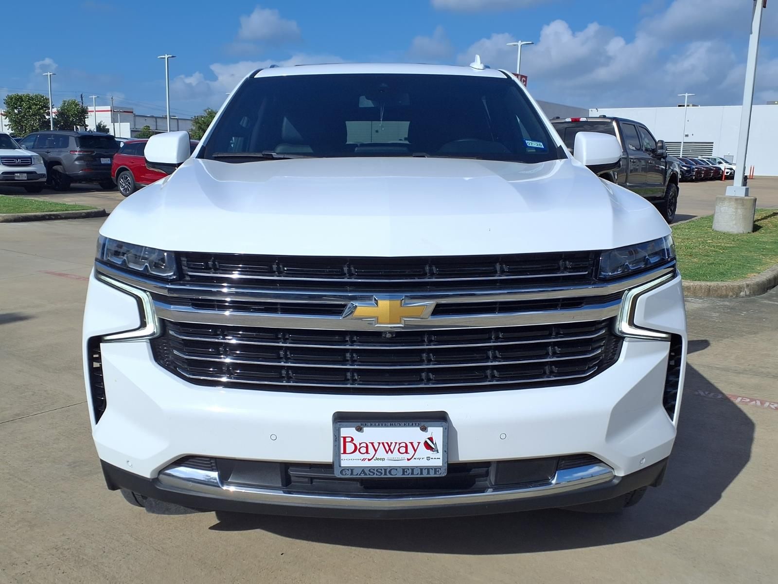 2024 Chevrolet Suburban LT White at Victoria Chrysler Dodge Jeep Ram