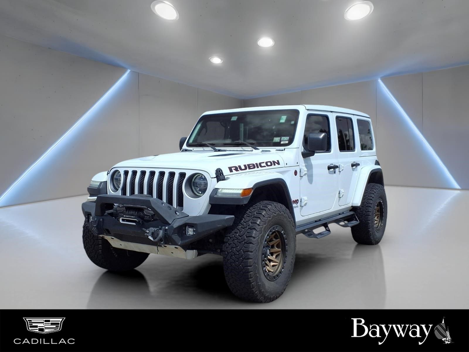 2020 Jeep Wrangler Unlimited Rubicon White at DeMontrond Auto Country