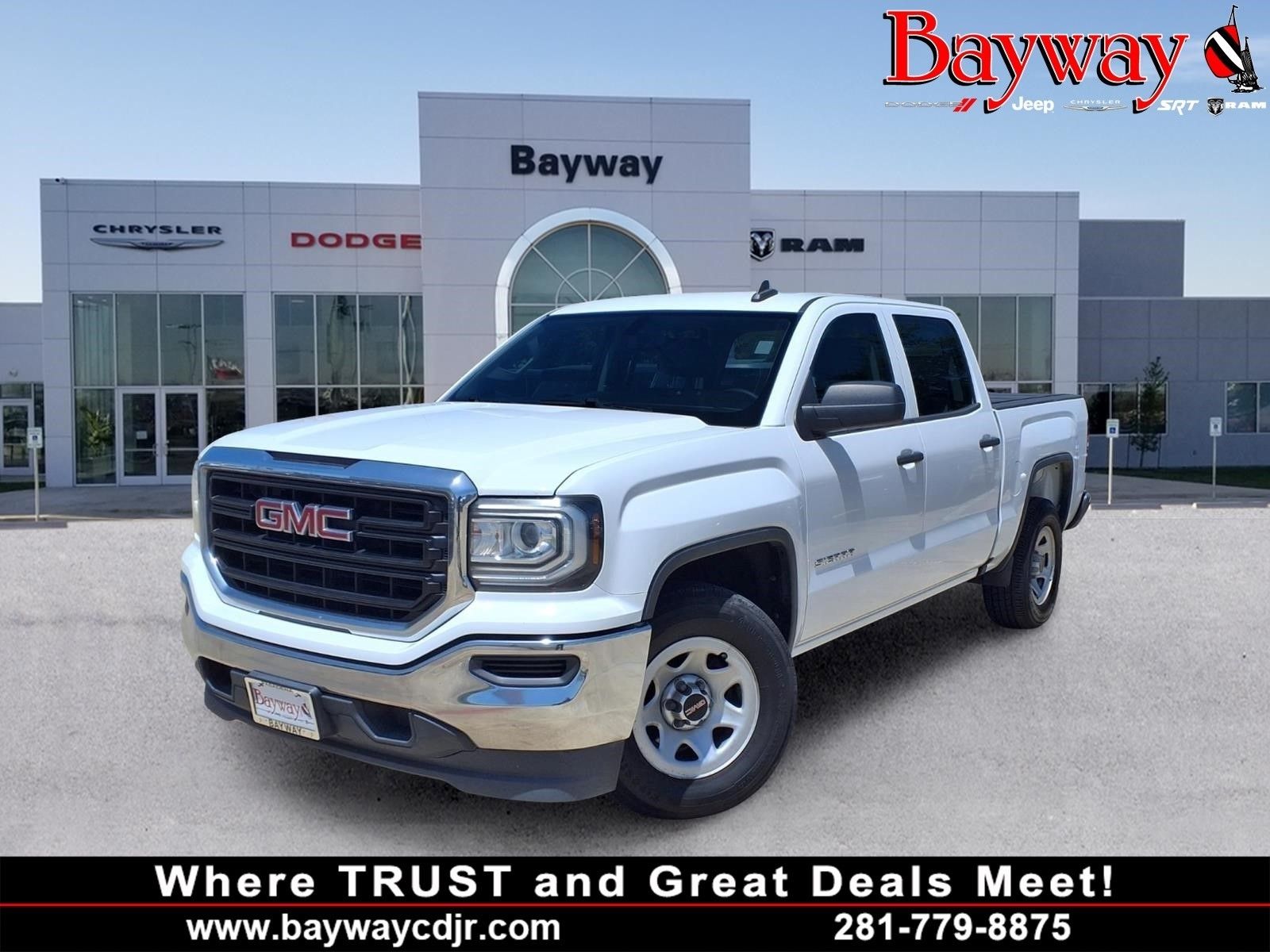 2018 GMC Sierra 1500 Base White at North Houston Mitsubishi