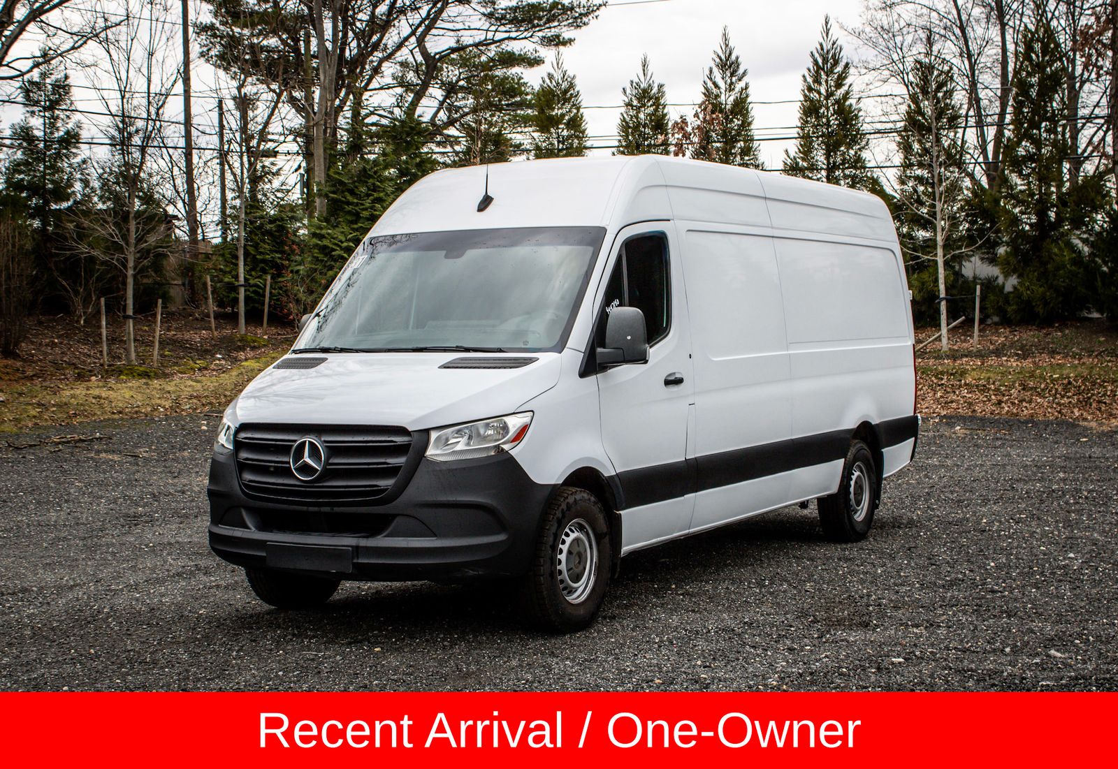 White 2021 Mercedes-Benz Sprinter 2500 170 High Roof Crew Van RWD Van 4X2 9-Speed Automatic