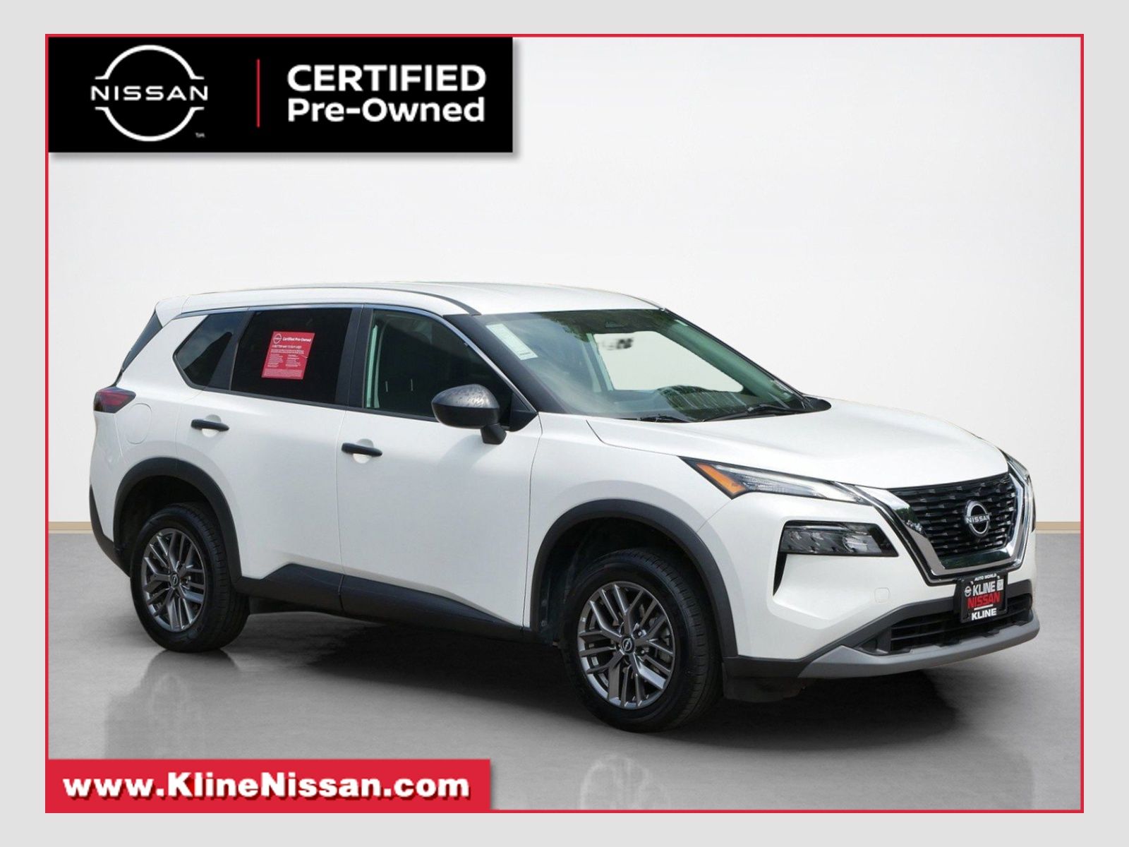 Glacier White 2023 Nissan Rogue SUV / Crossover All-Wheel Drive Continuously Variable Transmission