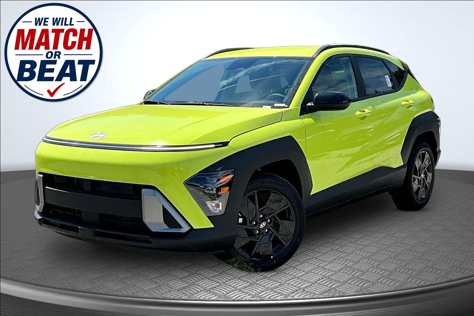 Neoteric Yellow 2026 Hyundai Kona SUV / Crossover Front-Wheel Drive Continuously Variable Transmission
