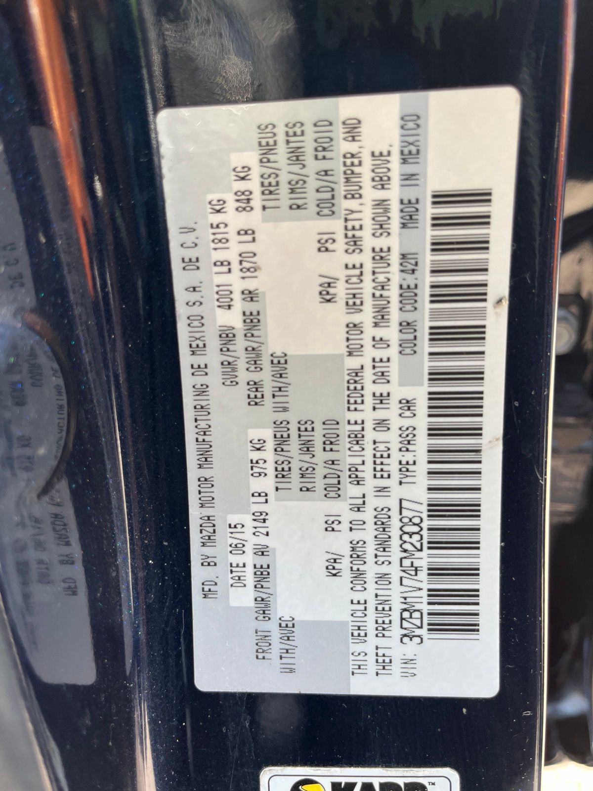 Used Car 2015 Mazda Mazda3  I Touring For Sale Under $12,000 In Austin, Texas