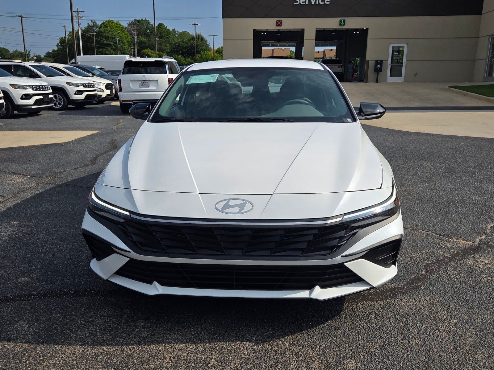 New 2026 White Hyundai SEL Sport image 2