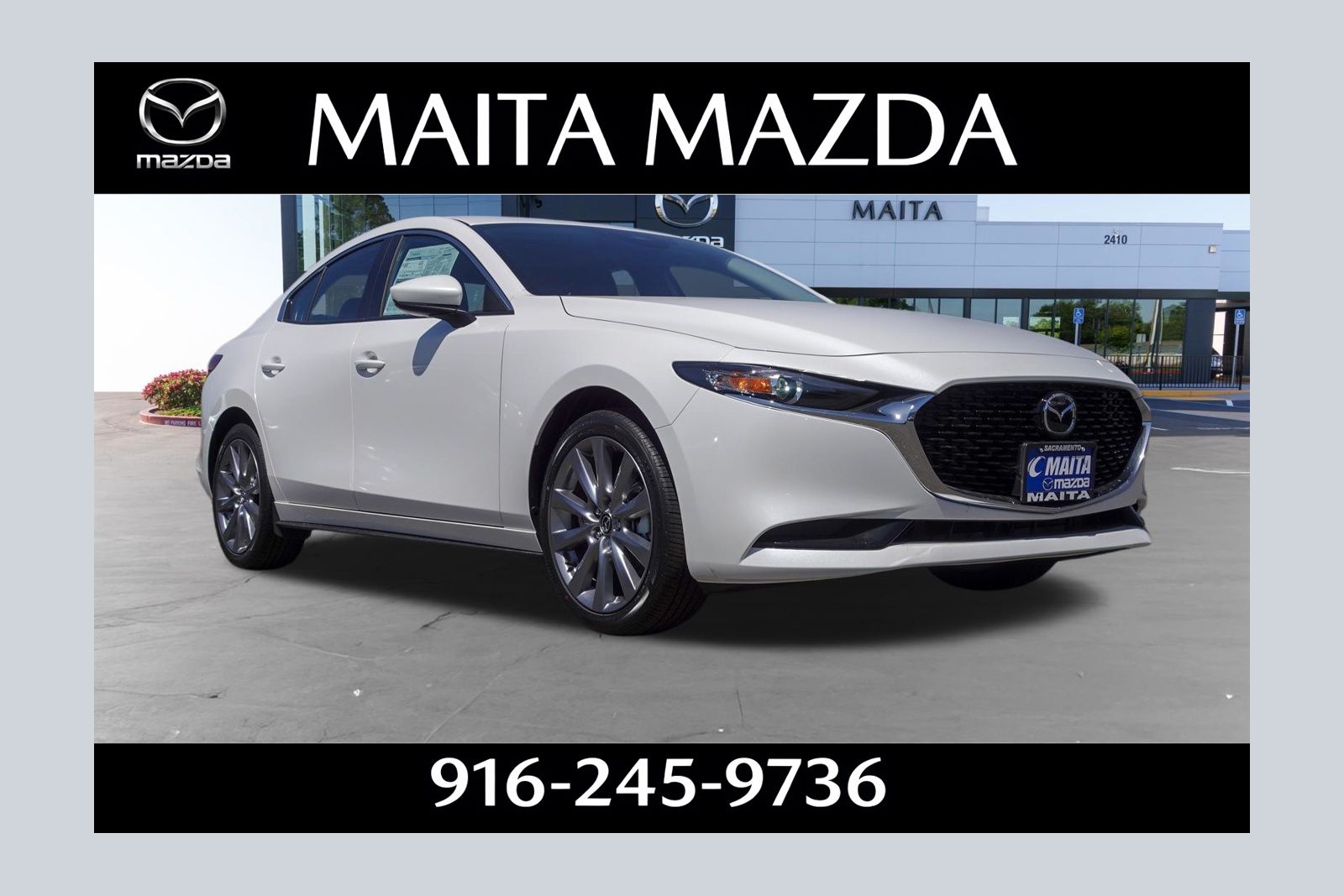 Snowflake White Pearl Mica 2026 Mazda MAZDA3 2.5 S Preferred Sedan FWD Sedan Front-Wheel Drive 6-Speed Automatic