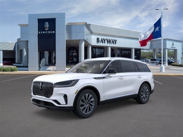Pristine White Metallic Tri-Coat 2026 Lincoln Aviator SUV / Crossover Rear-Wheel Drive Automatic