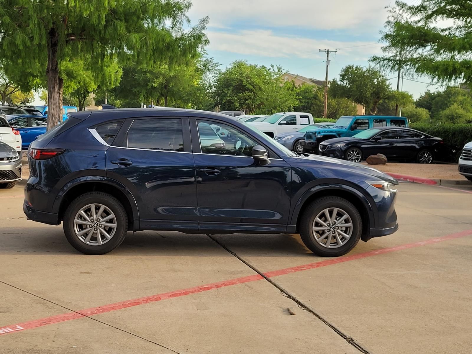 used 2025 Mazda CX-5 car, priced at $30,000