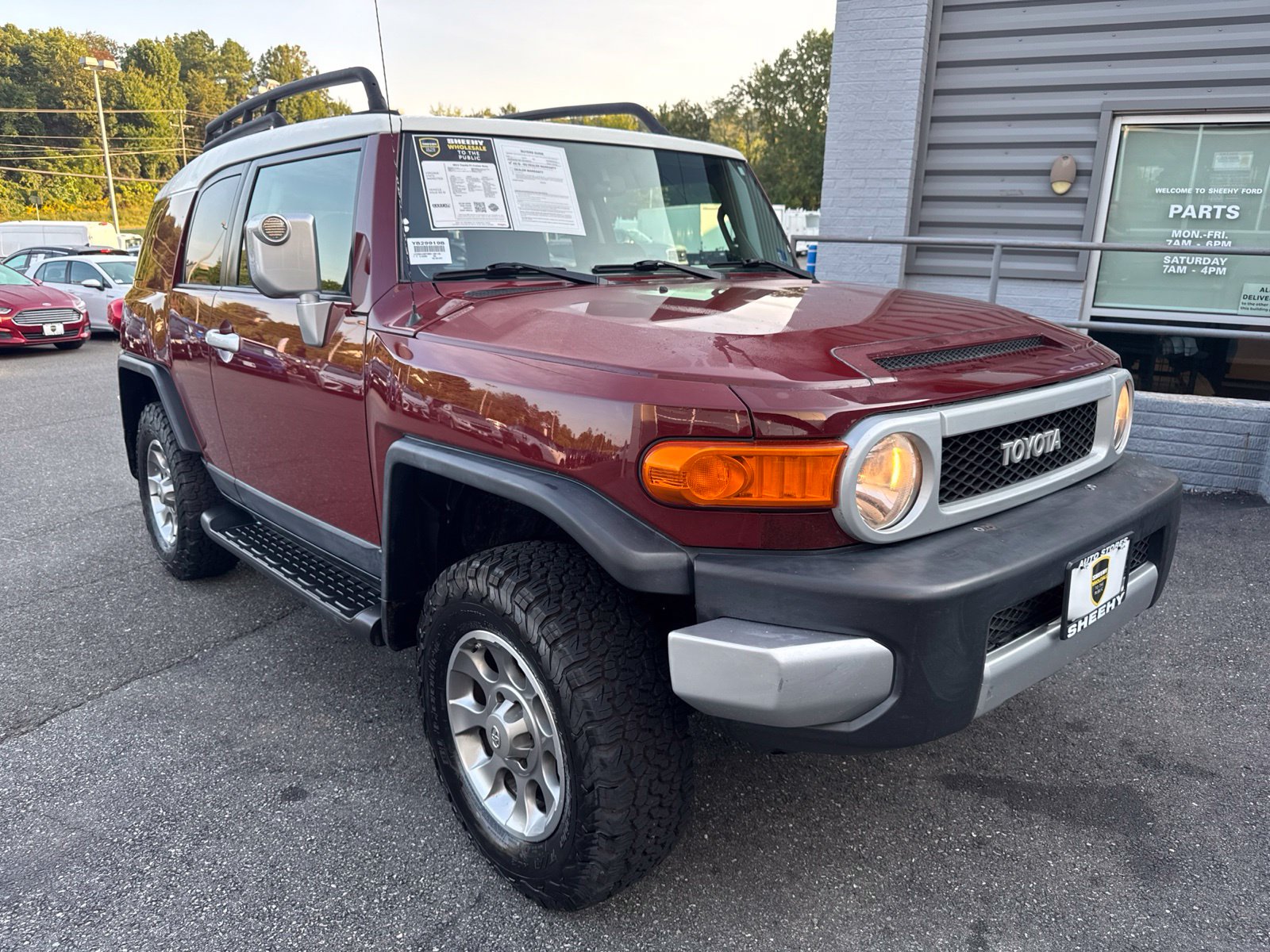 Brick 2011 Toyota FJ Cruiser SUV / Crossover Four-Wheel Drive 5-Speed Automatic
