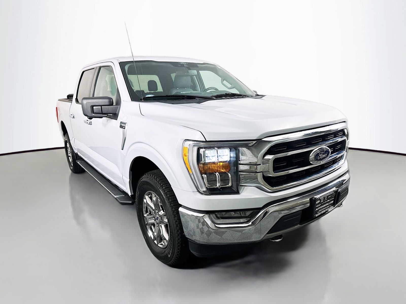 Space White Metallic 2021 Ford F-150 Pickup Truck Four-Wheel Drive Automatic