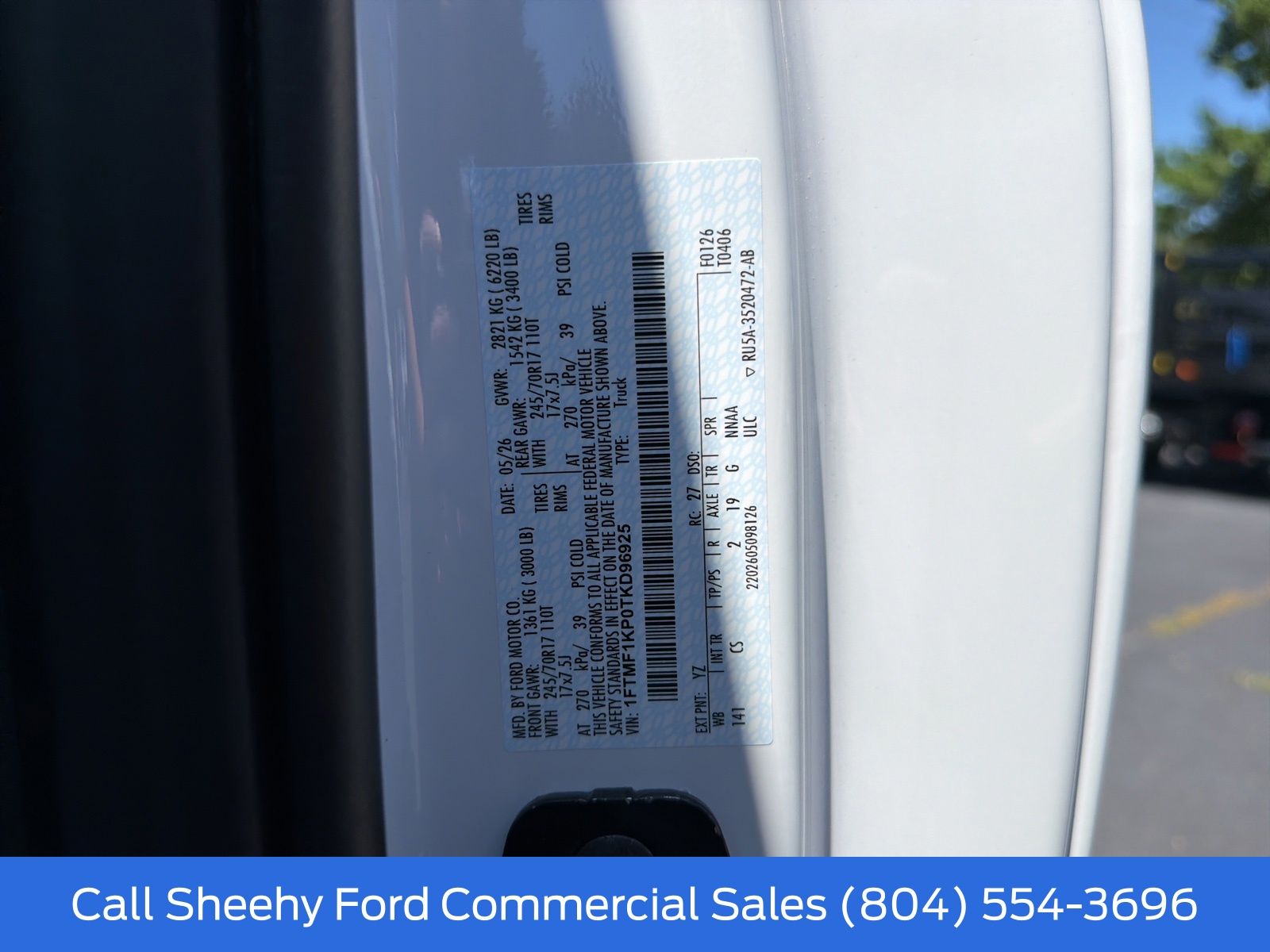 New 2026 Oxford White Ford XL image 20