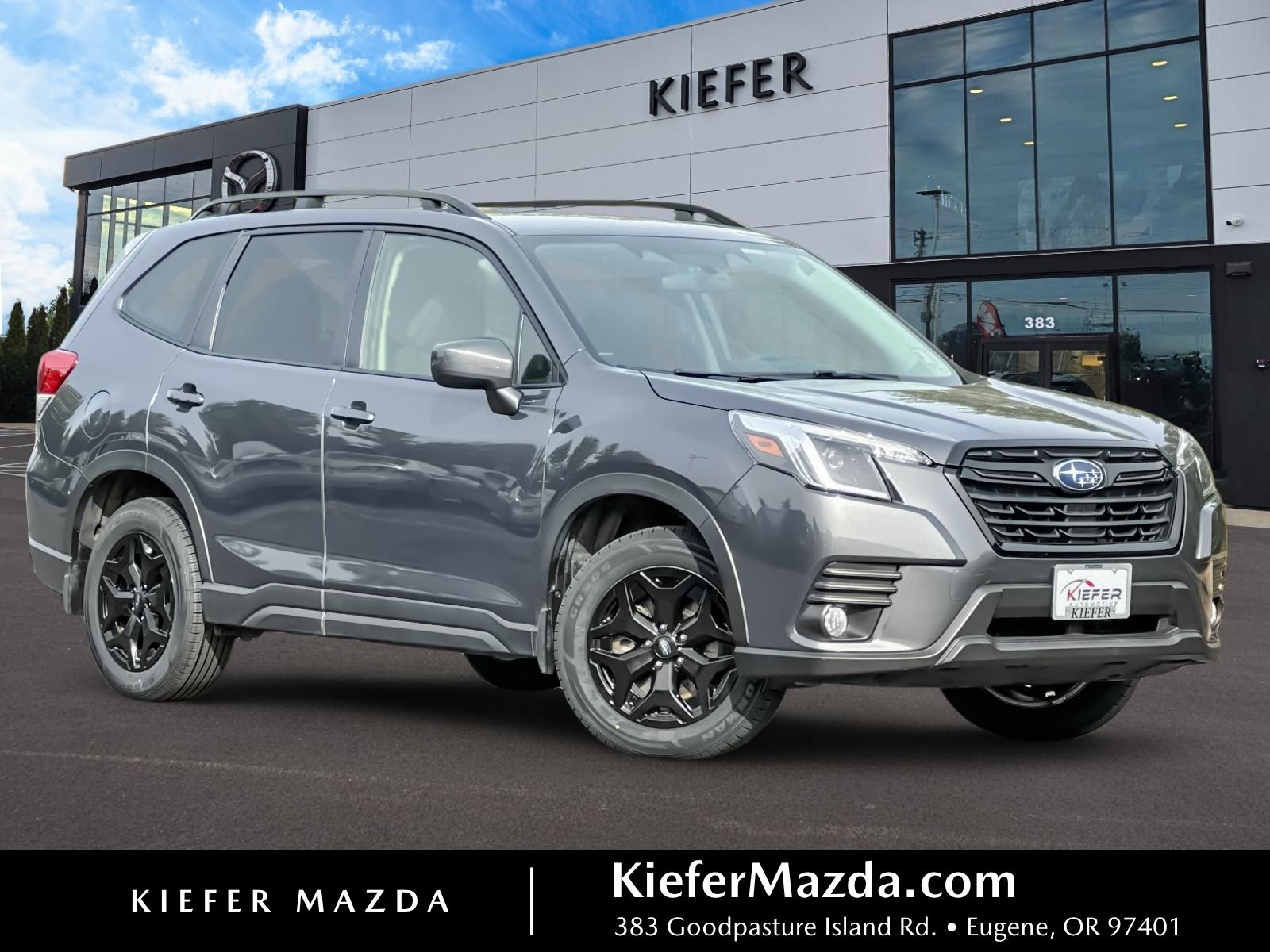 Magnetite Gray Metallic 2023 Subaru Forester SUV / Crossover All-Wheel Drive Continuously Variable Transmission