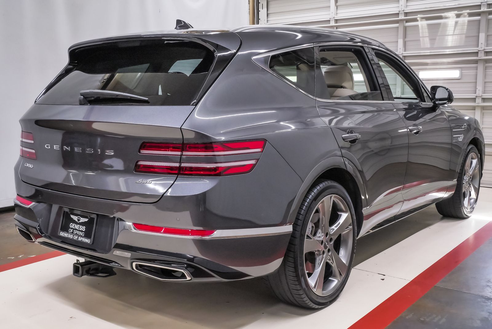 2023 Genesis GV80 2.5T Prestige Gray at Genesis of Spring