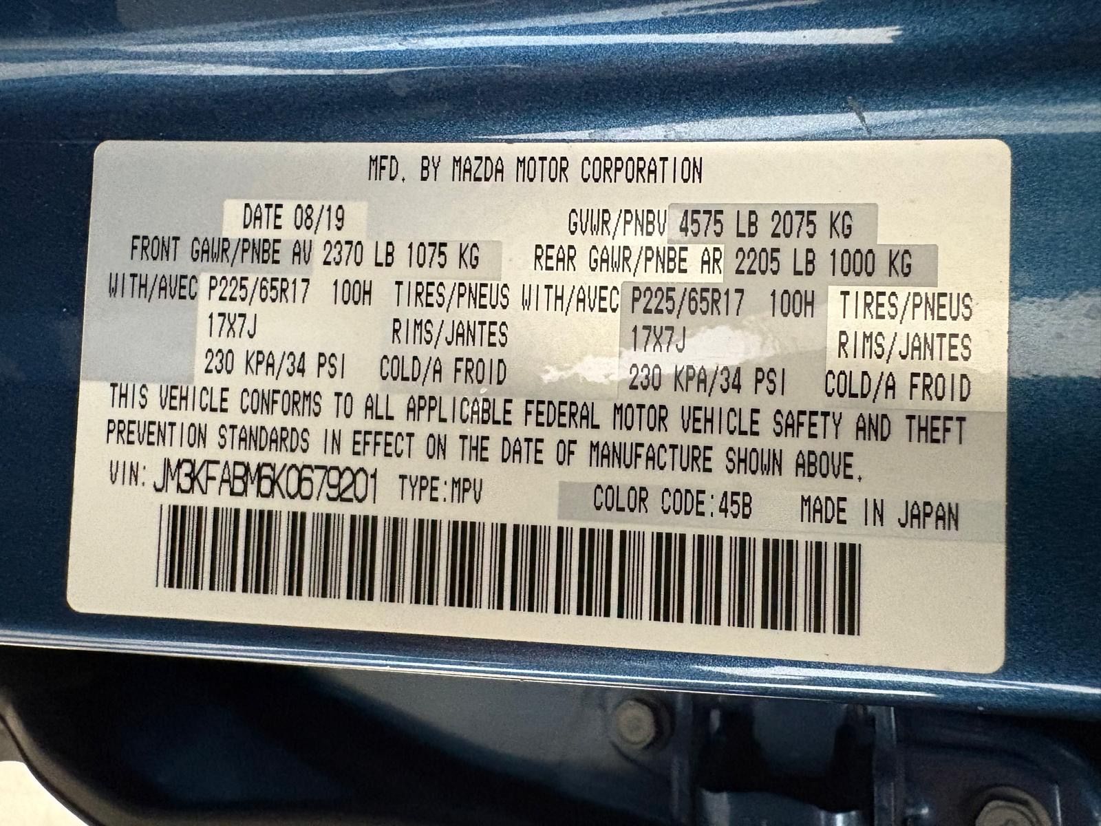 Used Car 2019 Mazda Cx-5  Sport For Sale Under $15,000 In Austin, Texas