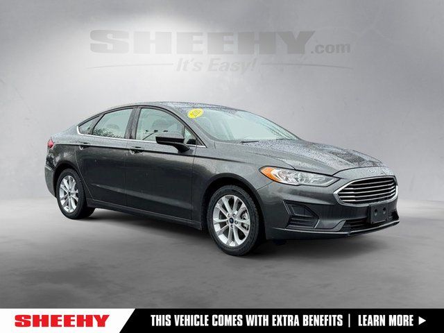 Gray (Magnetic) 2020 Ford Fusion SE FWD Sedan Front-Wheel Drive 6-Speed Automatic