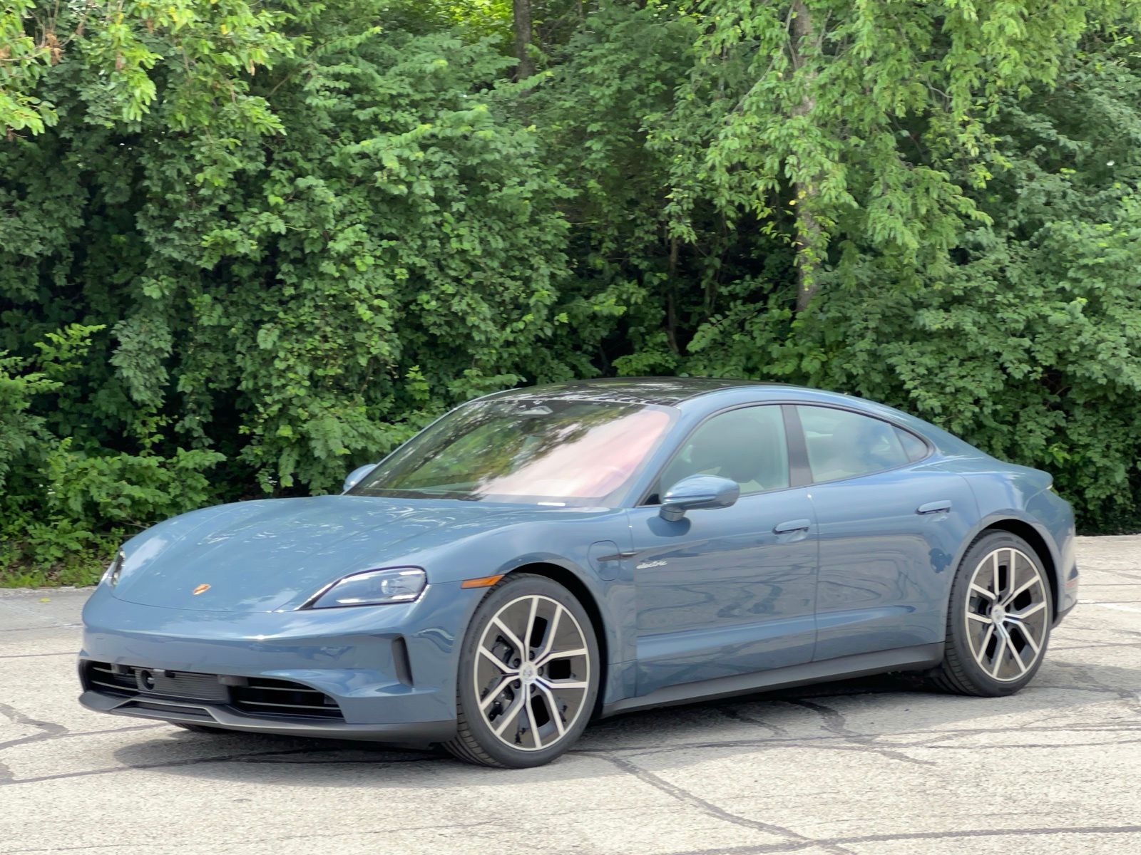 Blue 2026 Porsche Taycan 4 Sedan AWD Sedan All-Wheel Drive 2-Speed Automatic