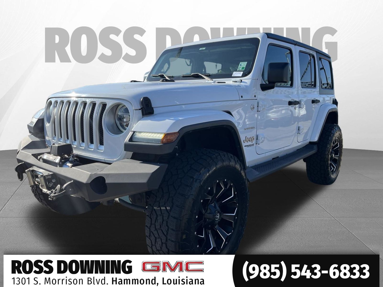 Bright White Clearcoat 2018 Jeep Wrangler SUV / Crossover Four-Wheel Drive 8-Speed Automatic