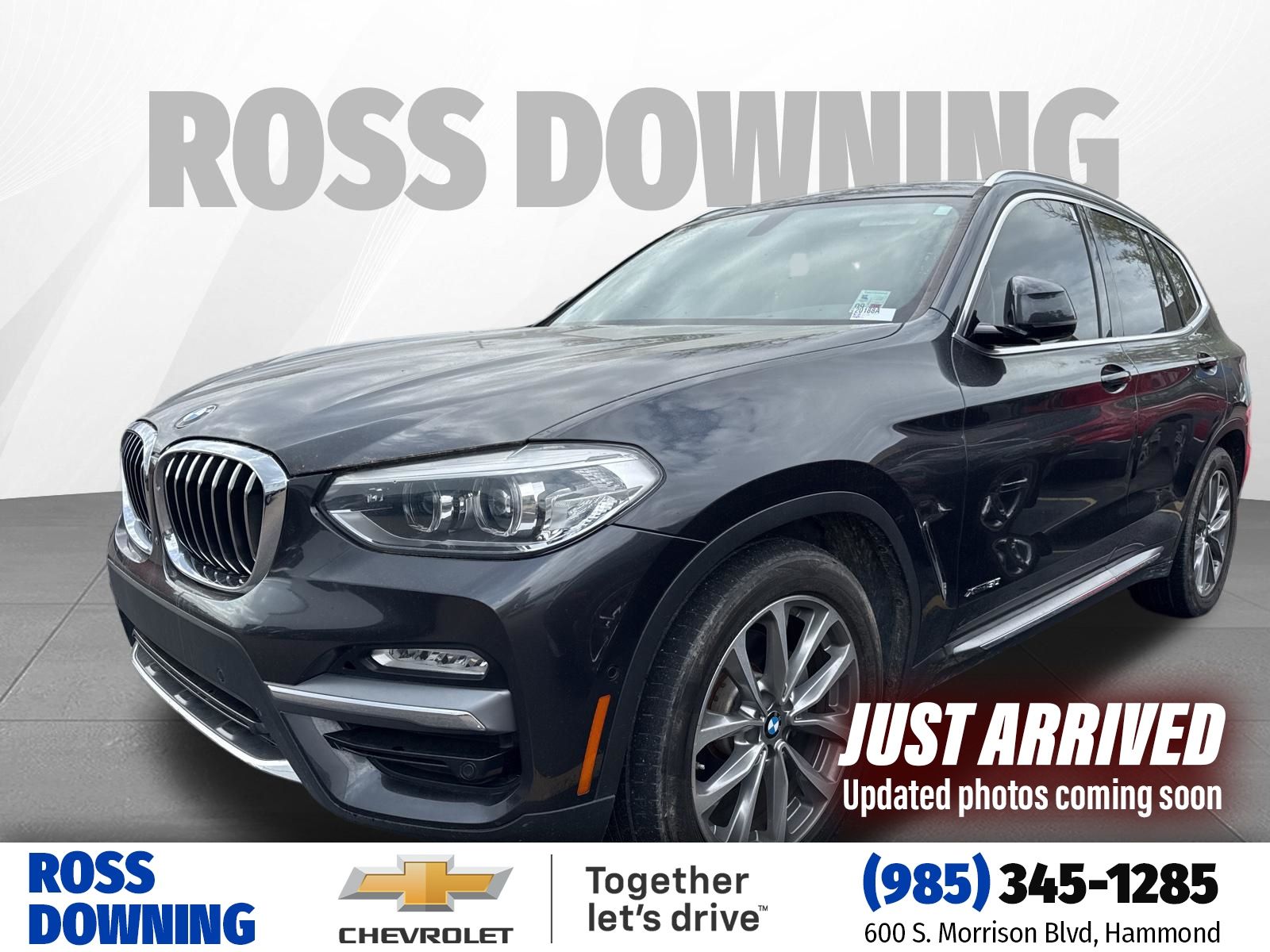 2018 BMW X3 xDrive30i AWD