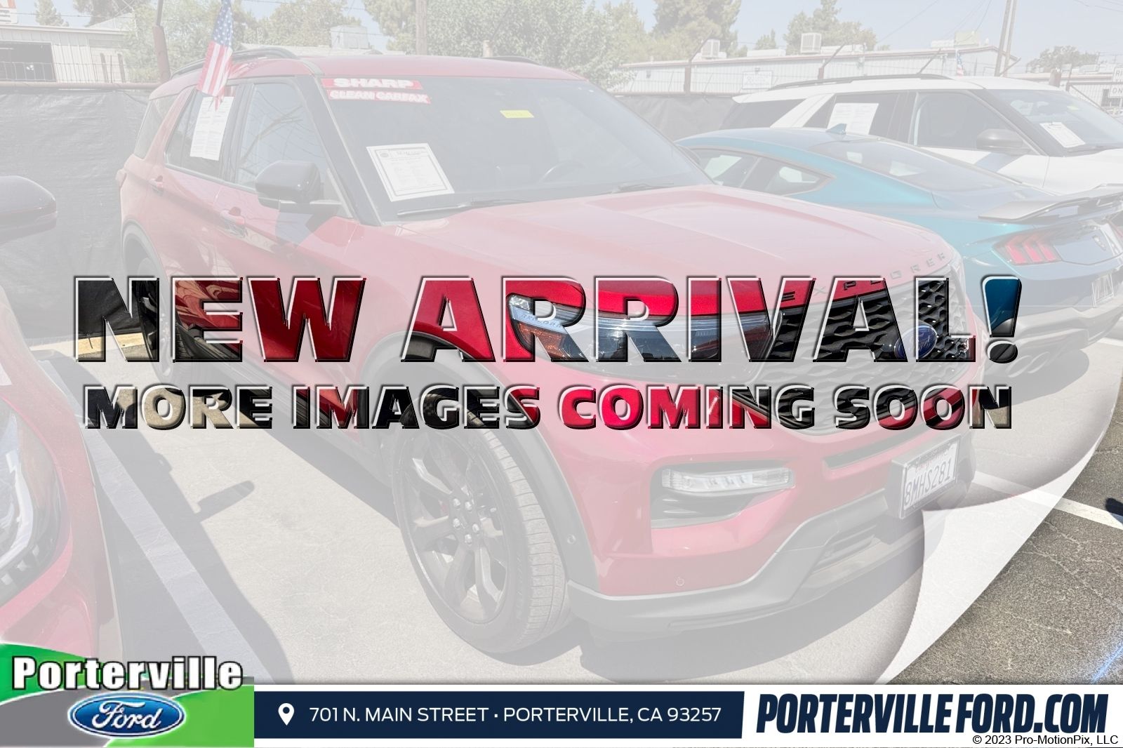 Red Metallic 2020 Ford Explorer SUV / Crossover All-Wheel Drive Automatic