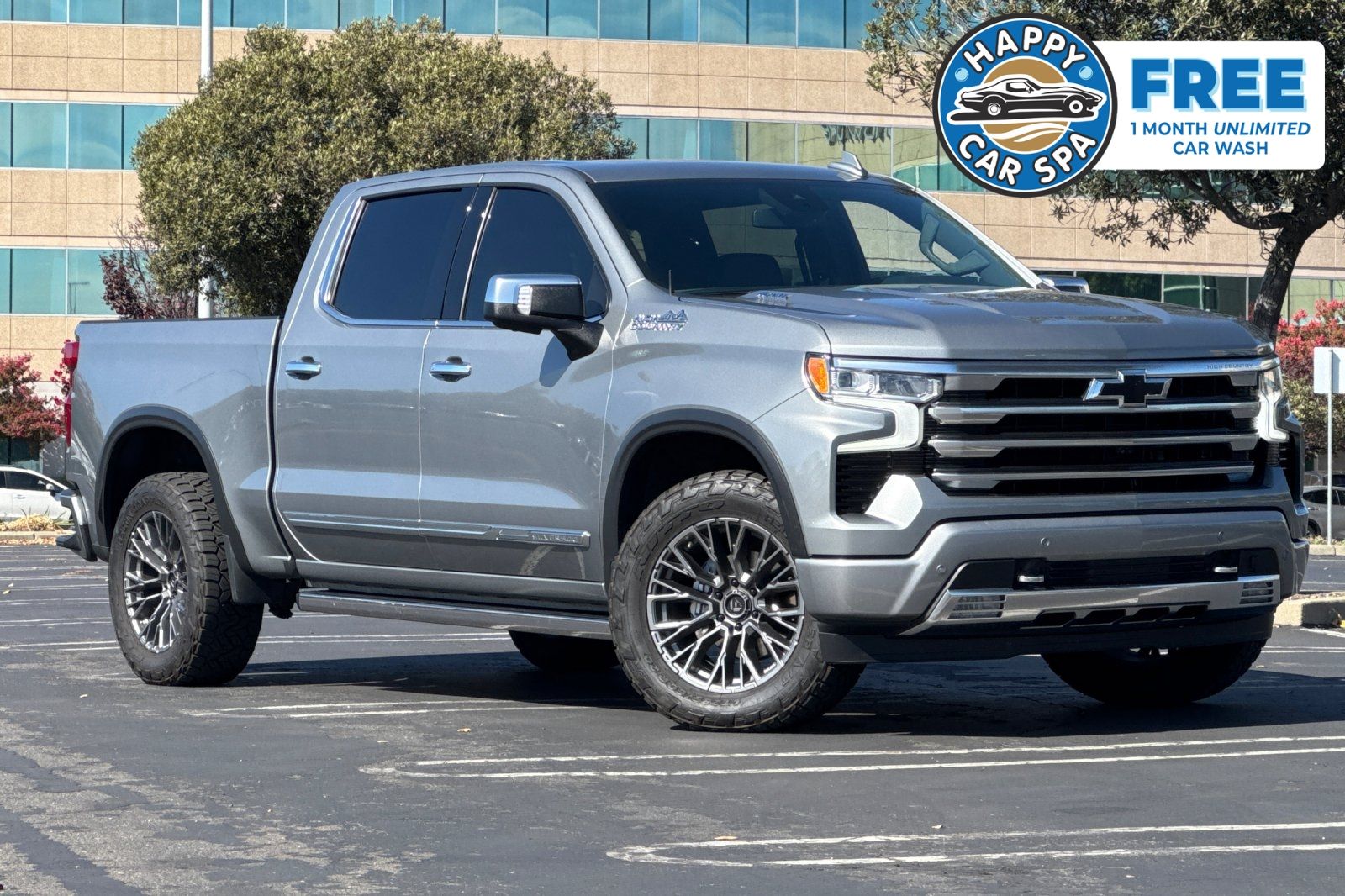 Sterling Gray Metallic 2023 Chevrolet Silverado 1500 Pickup Truck Four-Wheel Drive Automatic