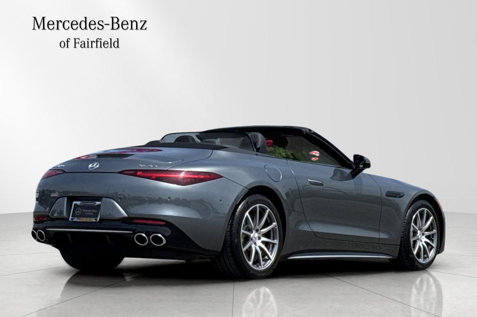 Selenite Gray Metallic 2023 Mercedes-Benz SL-Class AMG SL 43 RWD Convertible Rear-Wheel Drive 9-Speed Automatic