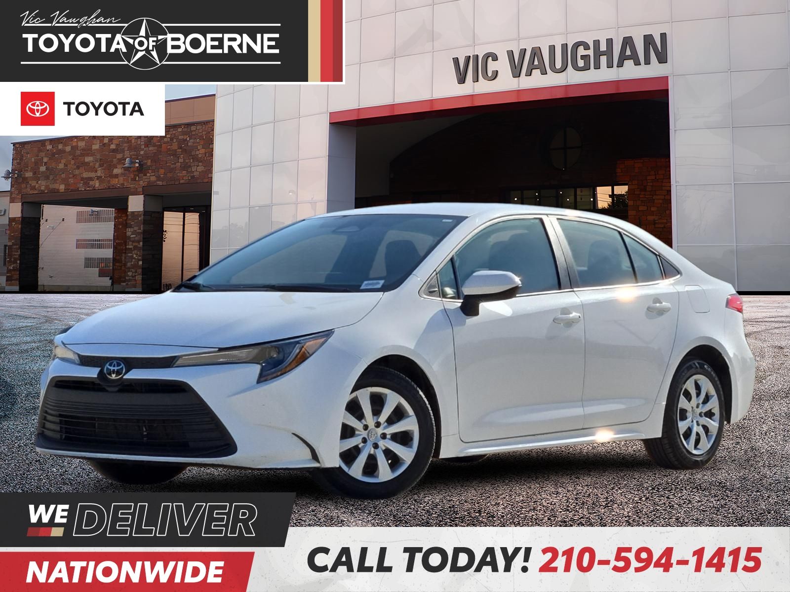 Ice 2025 Toyota Corolla Sedan Front-Wheel Drive Continuously Variable Transmission