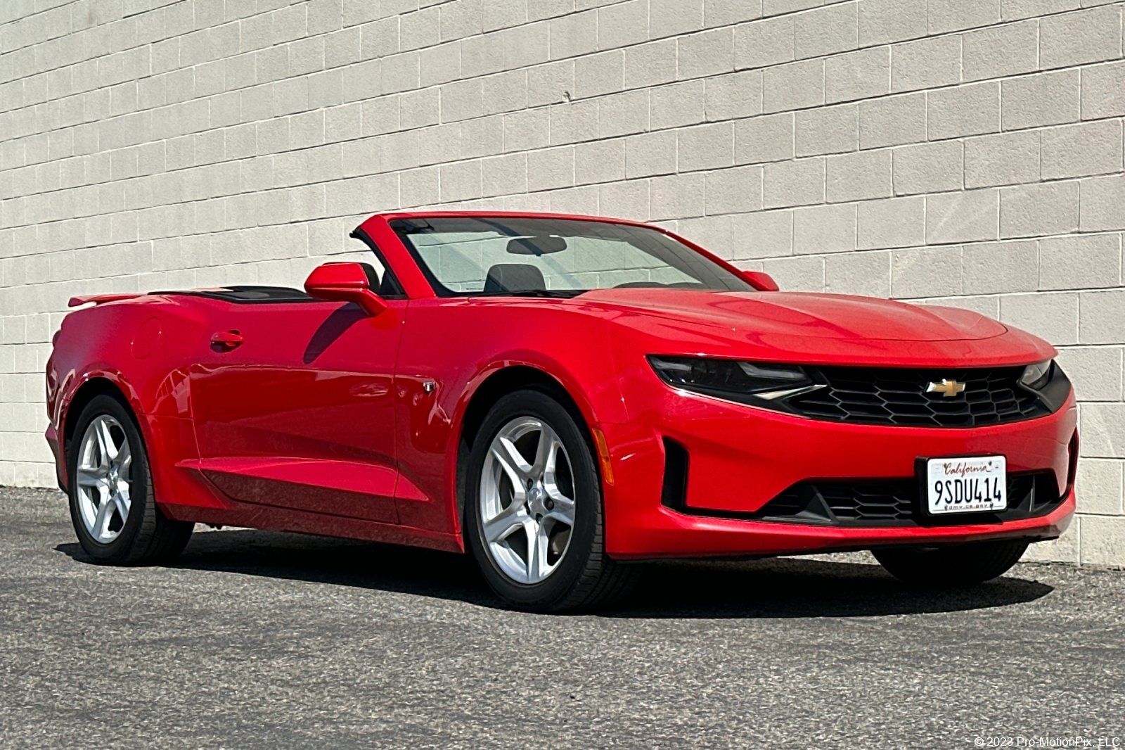 Red Hot 2023 Chevrolet Camaro Convertible Rear-Wheel Drive 8-Speed Automatic