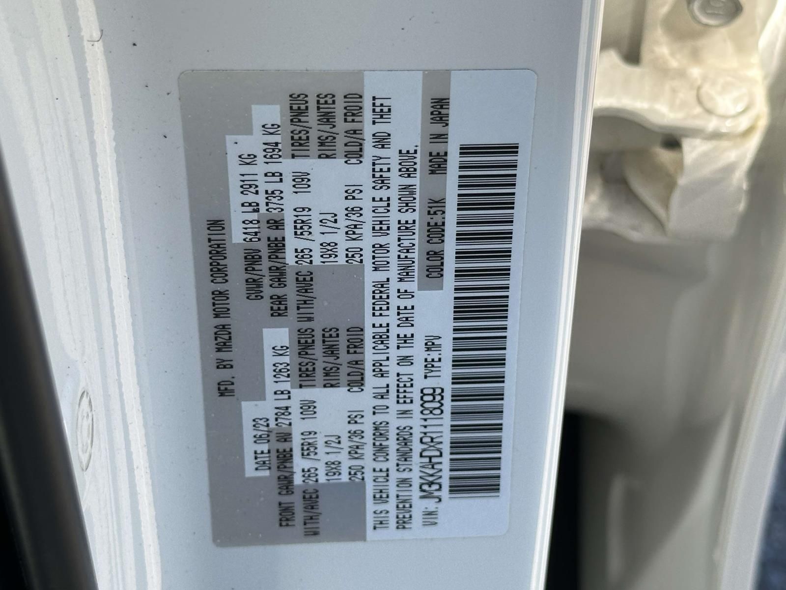 Used 2024 White Mazda 3.3 Turbo Select image 27