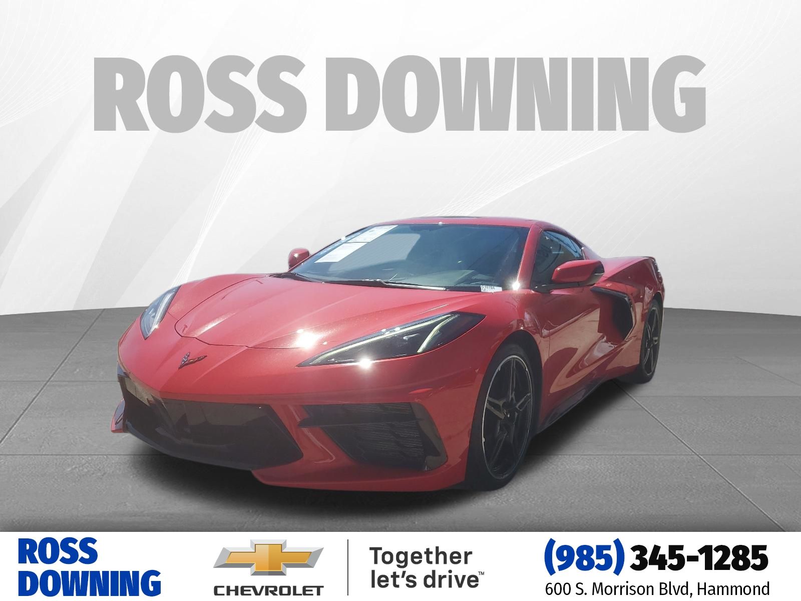 Torch Red 2022 Chevrolet Corvette Stingray 1LT Coupe RWD Coupe Rear-Wheel Drive 8-Speed Dual Clutch