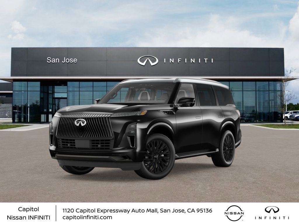 Mineral Black/Graphite Shadow 2026 INFINITI QX80 Autograph 4WD SUV / Crossover All-Wheel Drive 9-Speed Automatic