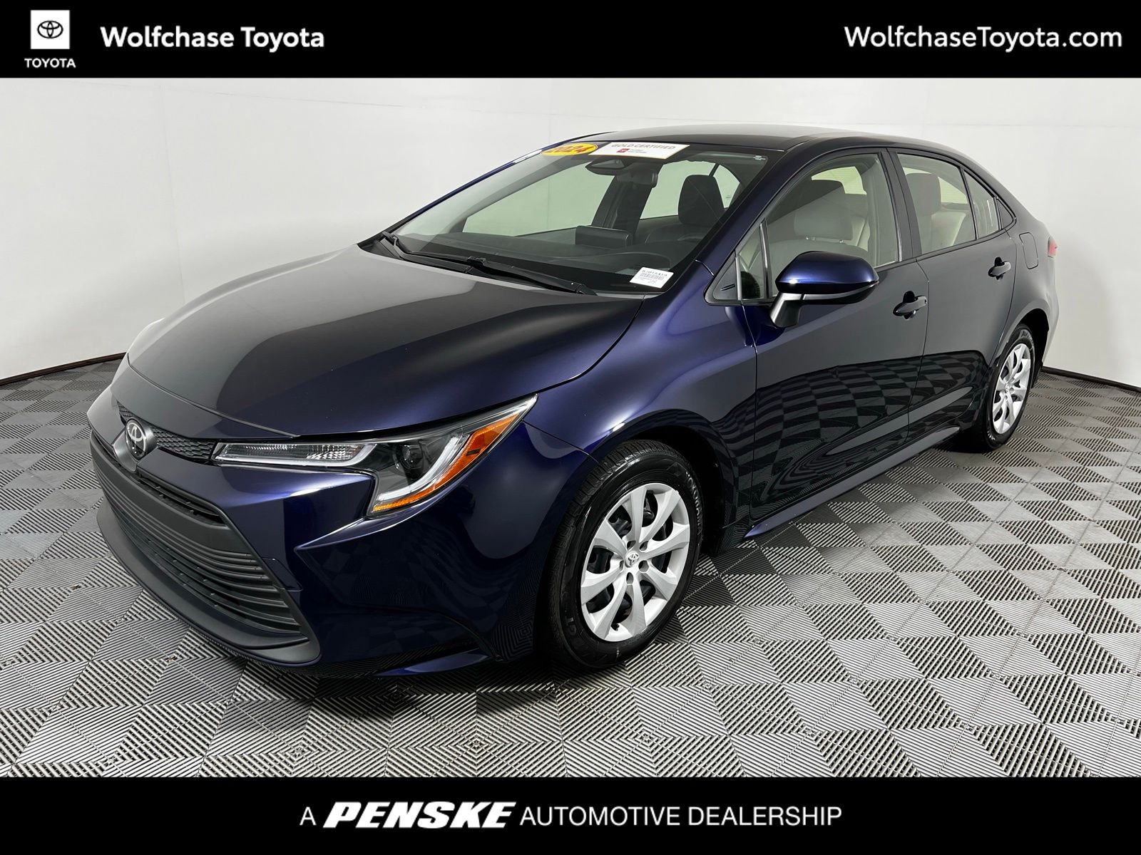 Blueprint 2024 Toyota Corolla LE FWD Sedan Front-Wheel Drive Continuously Variable Transmission