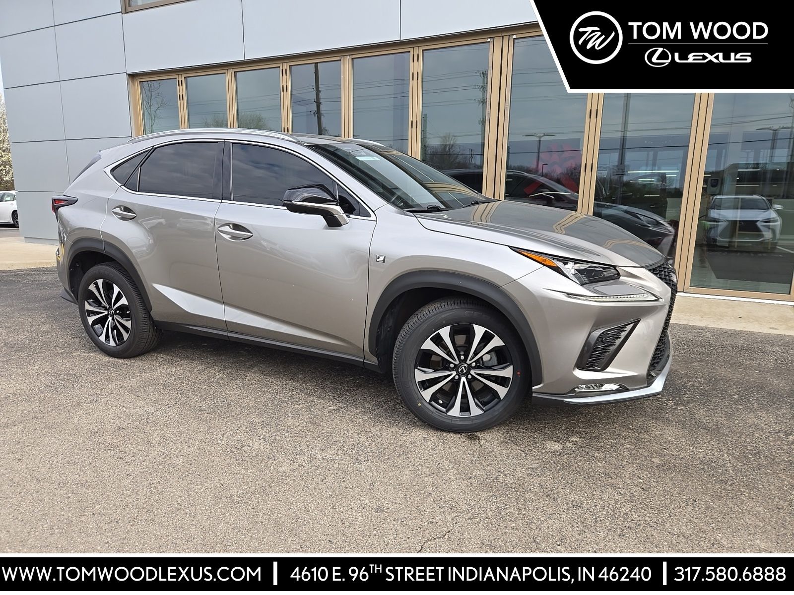 Atomic Silver 2020 Lexus NX 300 F Sport AWD SUV / Crossover All-Wheel Drive 6-Speed Automatic