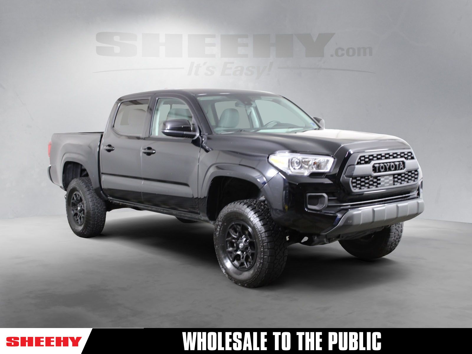 Midnight Black Metallic 2020 Toyota Tacoma Pickup Truck Four-Wheel Drive 6-Speed Automatic