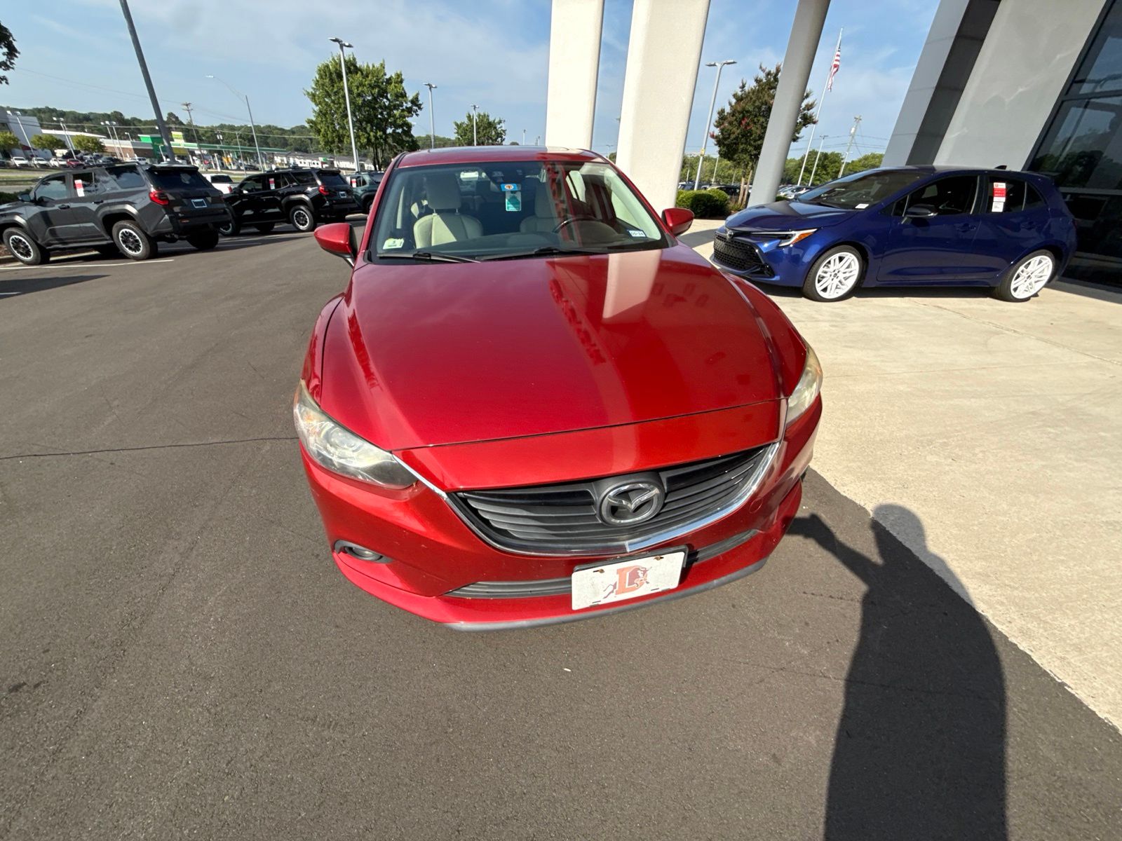 Soul Red Metallic 2015 Mazda MAZDA6 Sedan Front-Wheel Drive 6-Speed Automatic